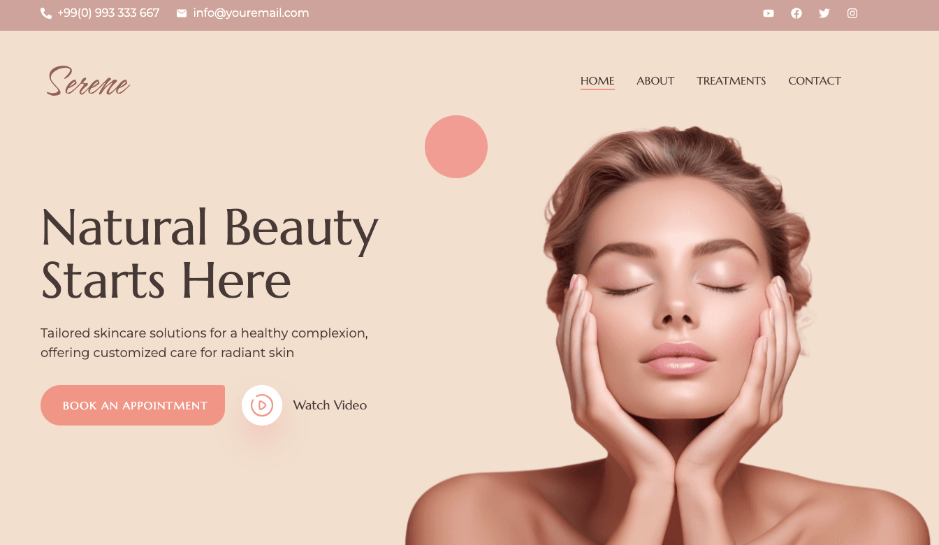 SkinCare-Salon-NextJS-Website