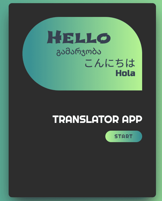 Translator-ReactVite-Webpage